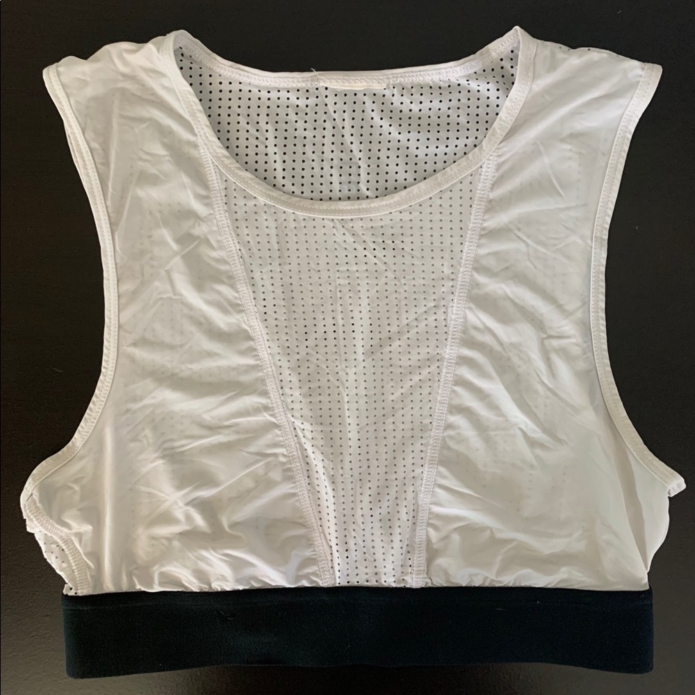 Reebok, tank top.